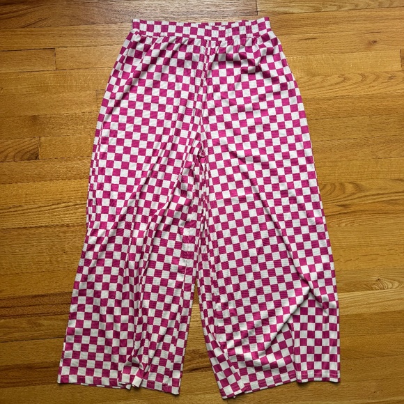 WKNDchasers My Reputation Checkered Pants, Pink, XL - Picture 6 of 8